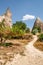 Scenic pathway among Fairy Chimney Rock Formations, Cappadocia