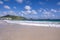 Scenic and Peaceful Orient Beach in Saint Martin on a Sunny Day