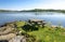 A scenic picnic spot on shores of Halandsvatnet lake