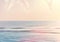 Scenic pink and yellow ocean sunrise view vector design texture