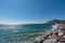 Scenic Point Mugu vista on a beautiful sunny summer day, California