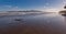 Scenic Raumati Beach on a sunny day in New Zealand