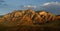 Scenic red sandstone evening sunset at sedona, az