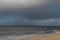 Scenic Redondo Beach vista after a rainstorm in late December, California