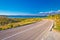 Scenic road by the sea in Croatia