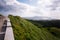 Scenic road at Vayang Rolling Hills, Batanes, Philippines