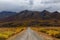 Scenic Road in Yukon, Canada