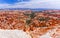 Scenic Rock Formations of Bryce Canyon Amphitheatre, Utah