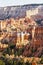 Scenic Rock Formations of Bryce Canyon Amphitheatre, Utah