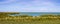 Scenic Roebuck Bay panorama, Broome, Western Australia.