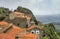 Scenic roofs in Monsanto village