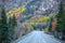 Scenic route near Ourey Colorado