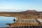 Scenic salt mines at Janubio in Lanzarote