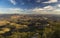 Scenic San Diego County Landscape View from Summit of Iron Mountain in Poway