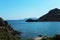 Scenic seascape, wild coast - Rhodes island, Greece