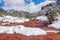 Scenic Sedona Arizona Winter Landscape
