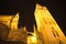 Scenic Seville Santa Maria Cathedral at night
