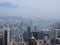 Scenic shot of the modern cityscape on a gloomy day in Hong Kong