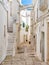 Scenic sight in the little town of Cisternino, Province of Brindisi, Apulia Puglia, Italy.