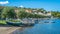 Scenic sight in Marta, on the Bolsena Lake, province of Viterbo, Lazio.