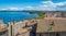 Scenic sight in Marta, on the Bolsena Lake, province of Viterbo, Lazio.