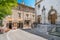 Scenic sight in Scanno, province of L`Aquila, Abruzzo, central Italy.