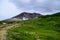 Scenic summer view around Asahidake mountain in Daisetsuzan National park, Hokkaido, Japan.