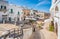 Scenic summer view in Ostuni, province of Brindisi, Apulia, Italy.