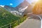 Scenic Swiss Mountain Road