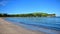 Scenic Te Haruhi Bay at Shakespear Regional Park