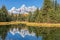 Scenic Teton Fall Reflection