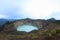 Scenic Three Colored Lakes Kelimutu, Ende