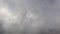 Scenic timelapse of foggy cloudy sky with dense nimbostratus clouds