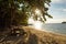 Scenic Togean island, Sulawesi, Indonesia