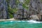 Scenic tropical island landscape, El Nido, Palawan, Philippines