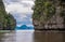 Scenic tropical island landscape, El Nido, Palawan, Philippines