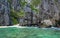 Scenic tropical island landscape, El Nido, Palawan, Philippines