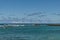 Scenic Turtle Bay beach vista on a beautiful day, Oahu, Hawaii