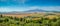 Scenic Tuscany landscape on a sunny day, Val d\'Orcia, Italy