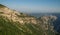 Scenic twisty road through Verdon canyon