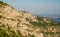 Scenic twisty road through Verdon canyon