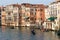 Scenic Venice view from a bridge over the Grand Canal