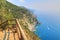 Scenic Vernazza shoreline