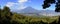 Scenic View of the Agua Volcano as seen from the slopes of the Pacaya Volcano