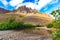 Scenic view of Alaskan Flattop Glen Alps in Summer