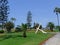 Scenic view of an anchor in a Miraflores park, Lima