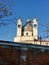 Scenic view of Ancient middle-aged church in Venice