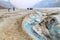 Scenic view of Athabasca Glacier at Columbia Icefield, Japser Na