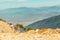 Scenic view from Babadag mountain in Turkey, Oludeniz Mediterranean coast