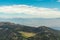 Scenic view from Babadag mountain in Turkey, Oludeniz Mediterranean coast